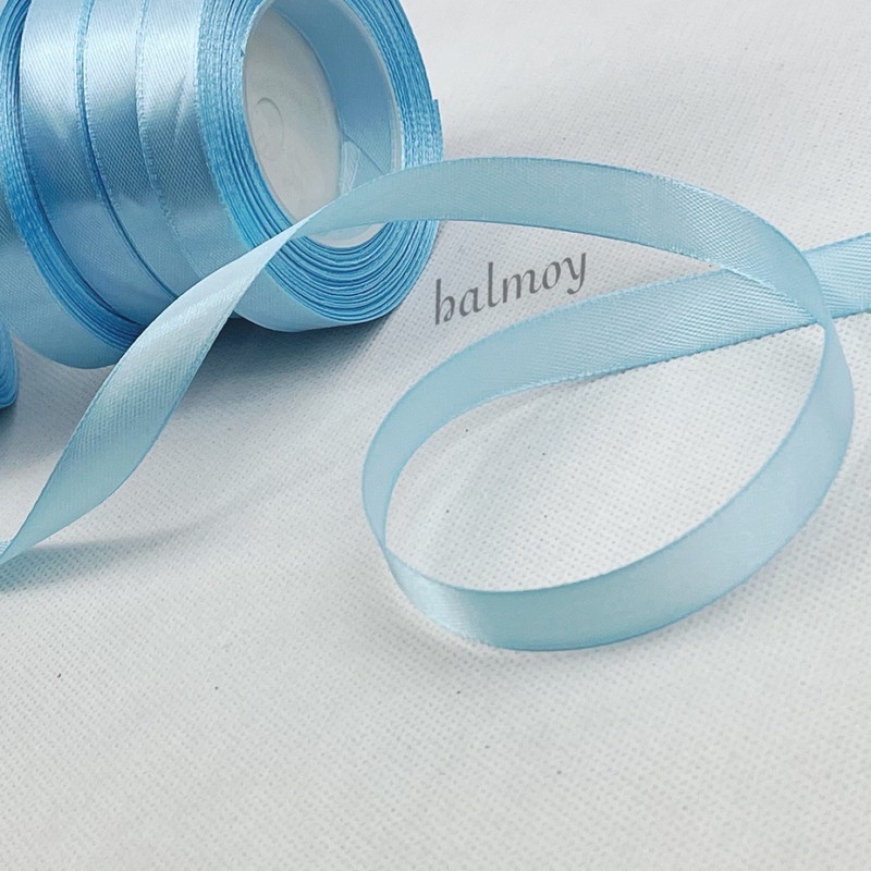 

PITA SATIN KAIN 1/2 INCI 12 MM WARNA BABY BLUE #104