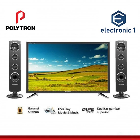 LED TV POLYTRON 32 INCH CINEMAXX DIGITAL PLD-32TV0755 -  Medan