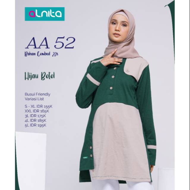 Baju blouse ATASAN wanita ALNITA AA 52