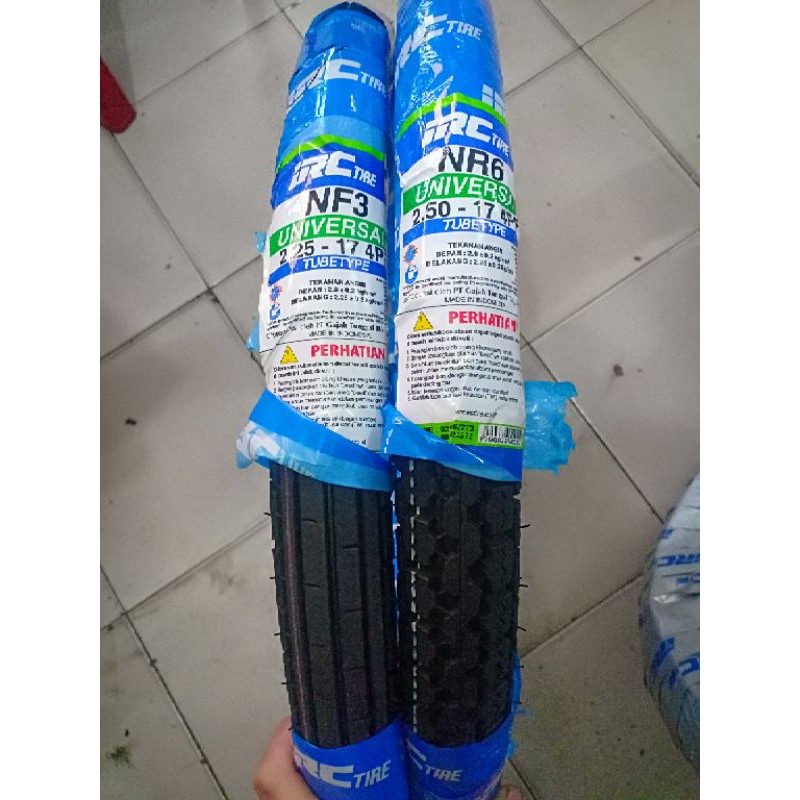 ban irc inoue sepasang depan/belakang ring 17 ukuran NF3/NR6 225/17 dan 250/17