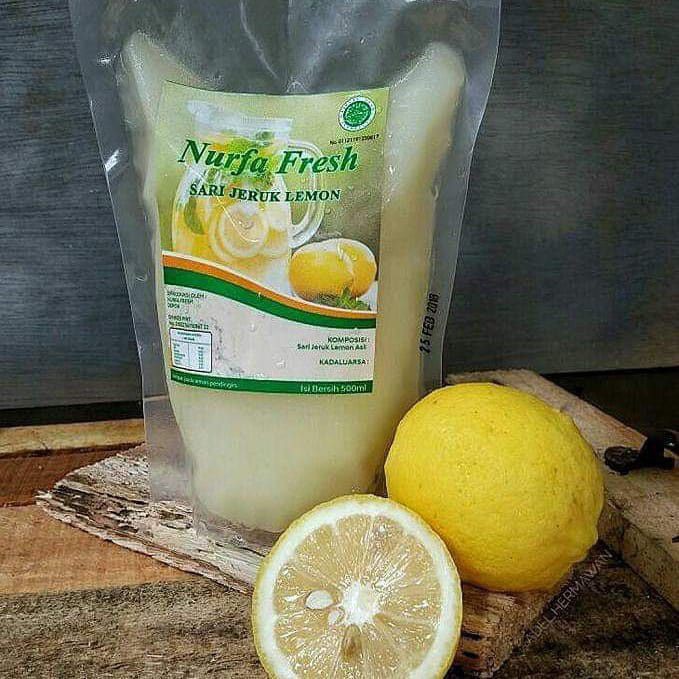 

Sari Lemon Murni 500 ml Nurfa Fresh / Lemon Asli / Lemon Diet / Jus Diet