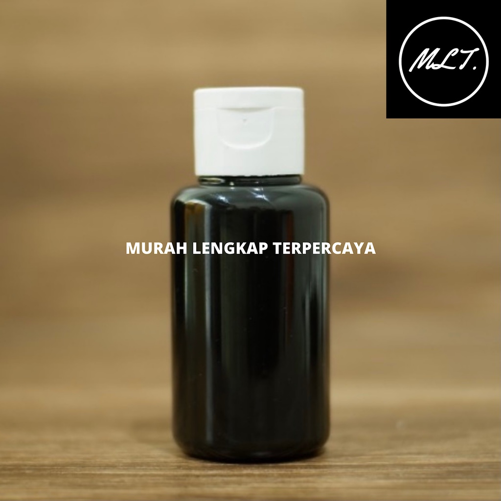 BOTOL FLIPTOP 60 ML TUBULAR HITAM