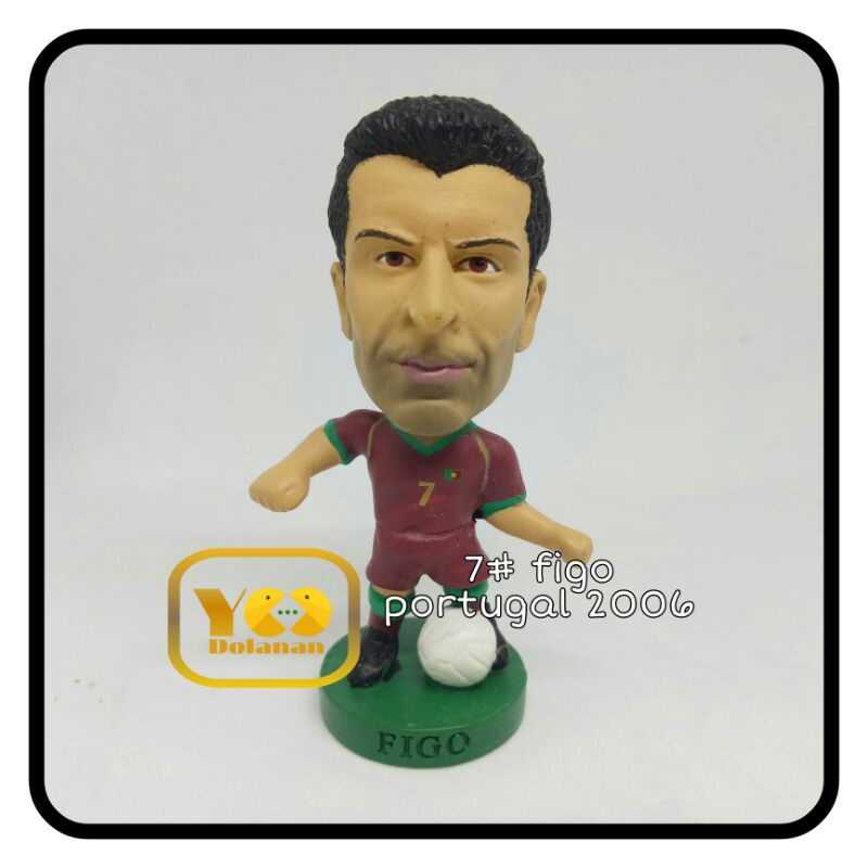 7# FIGO - PORTUGAL 2006 CORINTHIAN PROSTARS FIGURE PEMAIN BOLA