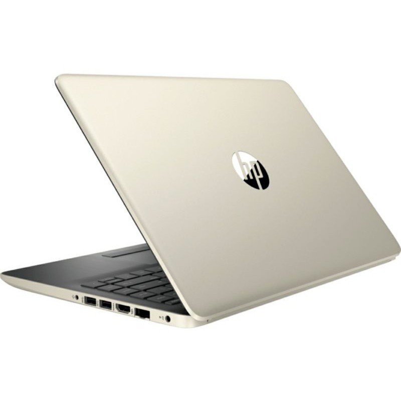 Laptop HP14s-cf0131TU Gold (i3-8130U/4GB/1TB/14"/Win10/OHS) murah promo
