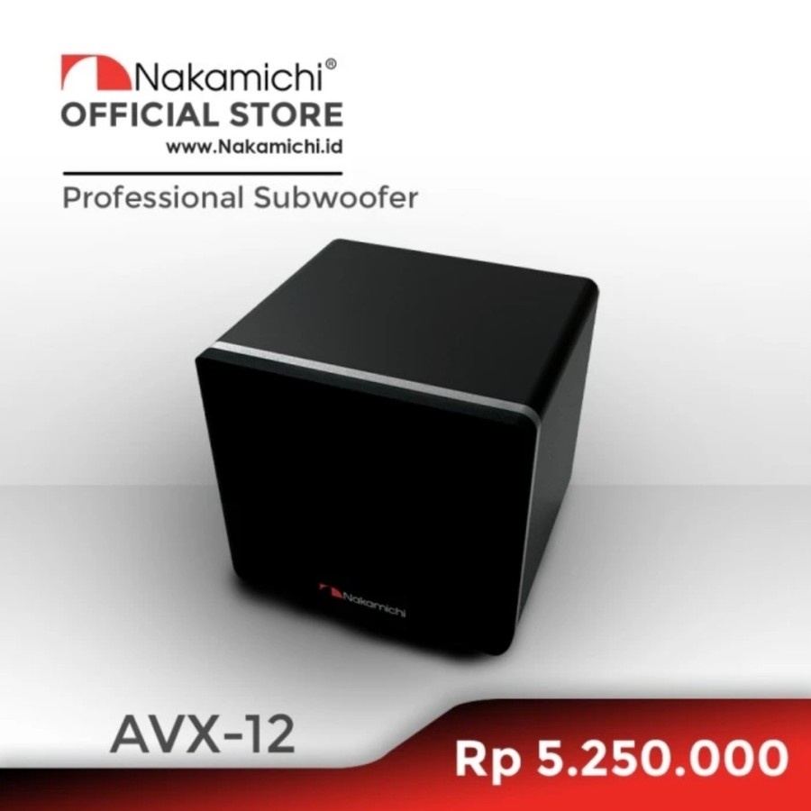 Subwoofer nakamichi 12 inch Avx12 Original Sub woofer aktif avx 12