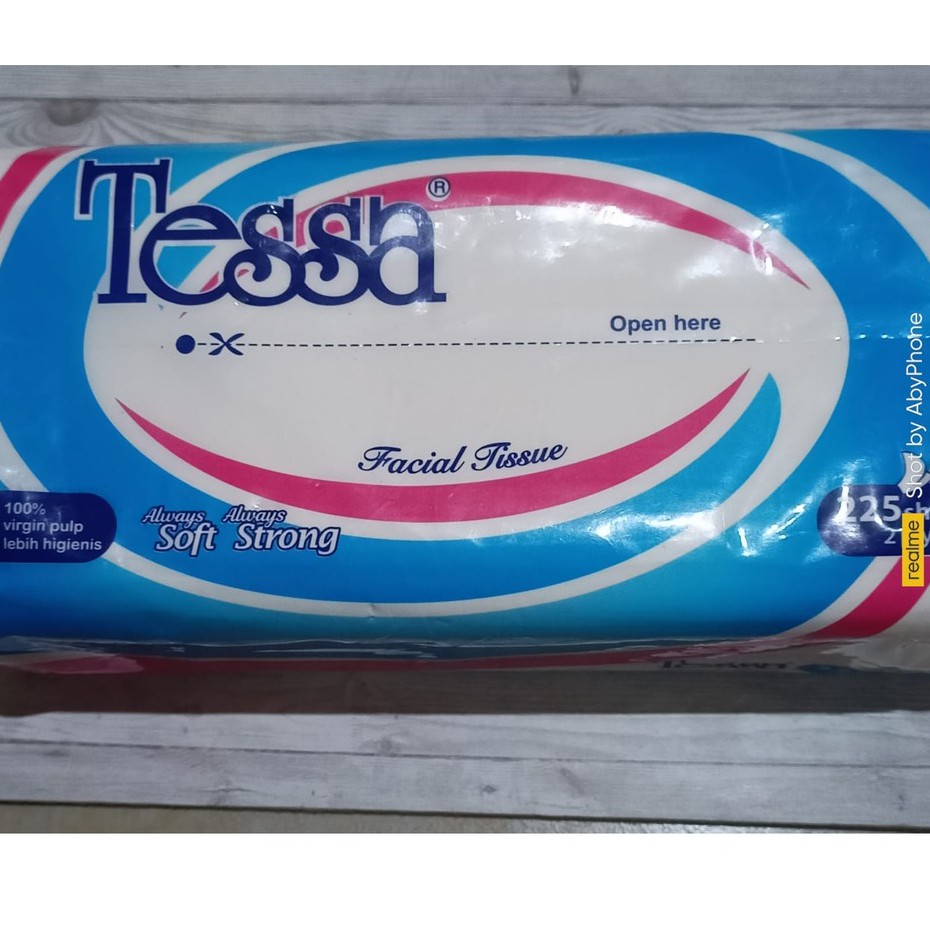 Tessa Facial Tissue Soft Isi 225 Sheet