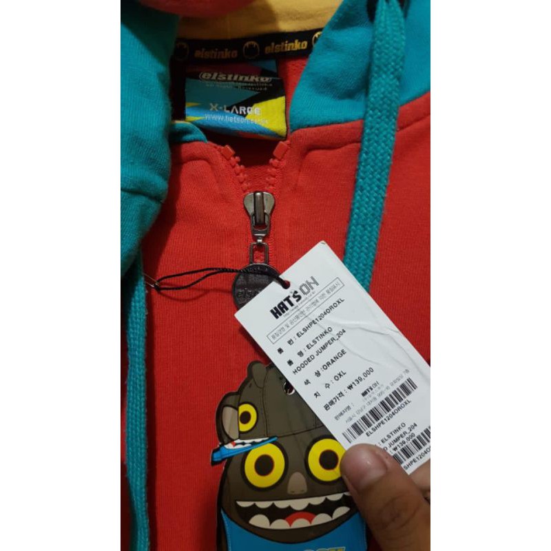 HOODIE ZIPPER ELSTINKO