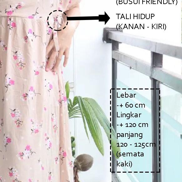 LONGDRESS KIMONO | HOMEDRESS KIMONO PANJANG BUSUI | BAJU TIDUR KIMONO | DASTER KIMONO JUMBO2