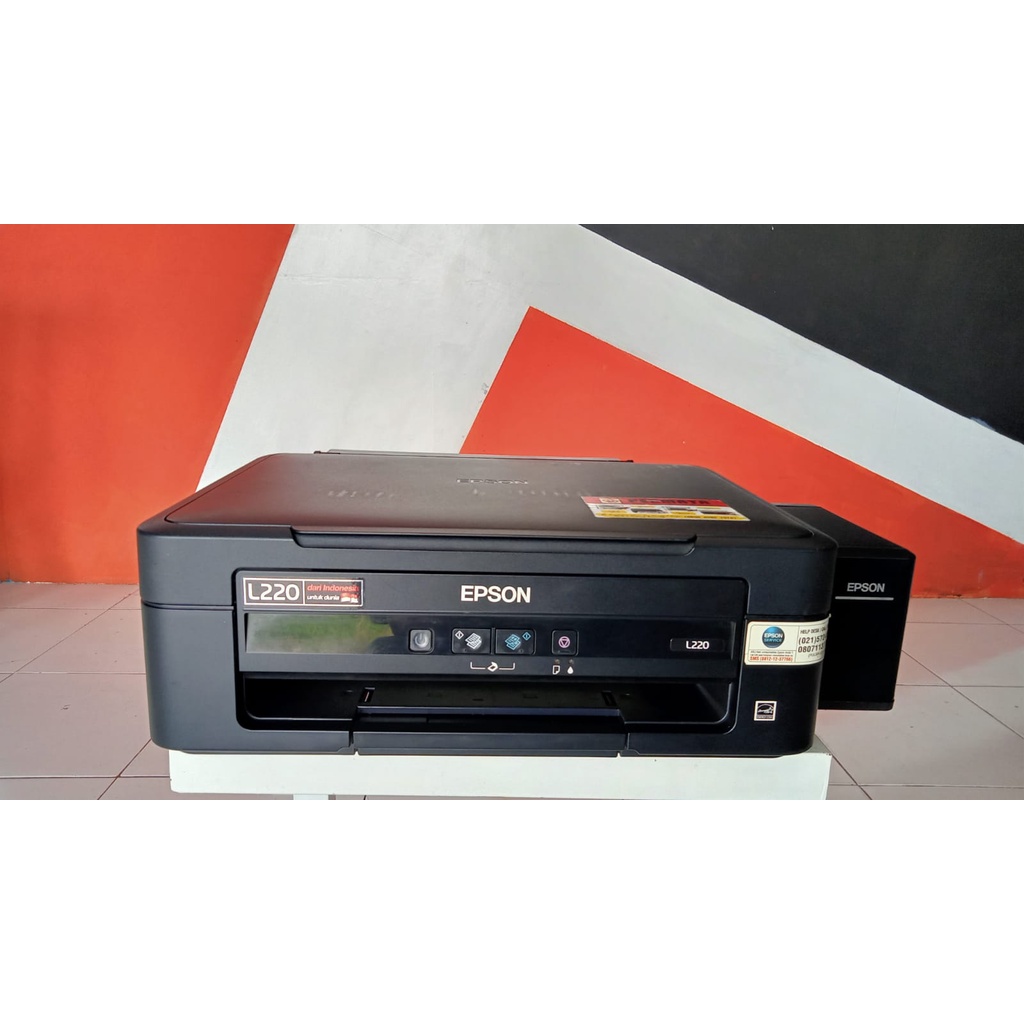 EPSON L220 ALL IN ONE (PRINT, SCAN, COPY) / FREE TINTA COMPATIBLE 1 SET