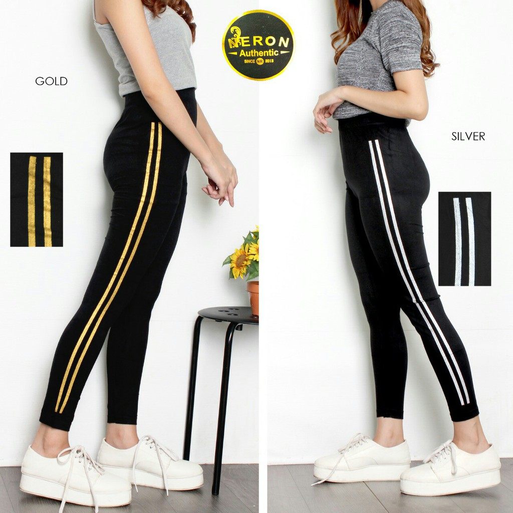 hokyfashion CELANA LEGGING LIST  BLUDRU STRETCH IMPORT 