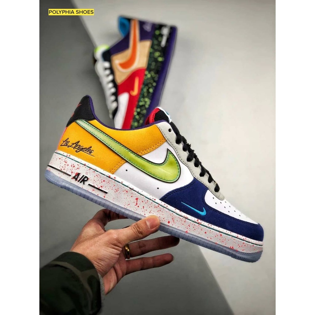 SEPATU NIKE AIR FORCE 1 ONE LOS ANGELES BNIB PREMIUM / SEPATU PRIA RUNNING