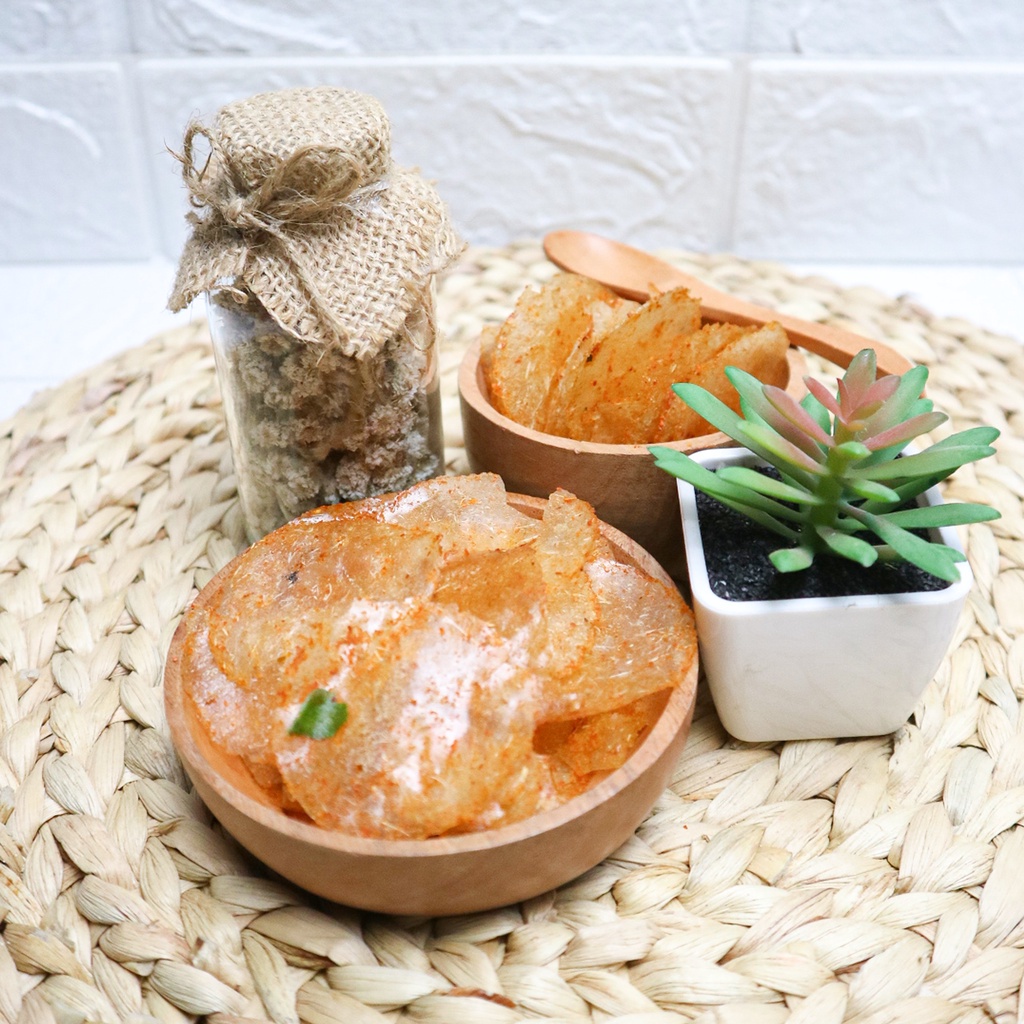 

Kripik Kaca Pedas Daun Jeruk