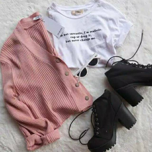WILLY CARDY - Cardigan Kancing Batok - Cardigan Crop Rajut - Cardigan Crop - Kardigan basic Polos Kardigan Rajut Wanita - Knit Kardigan - Cardigan Rajut Kancing / Willy Crop Cardy Rajut-6