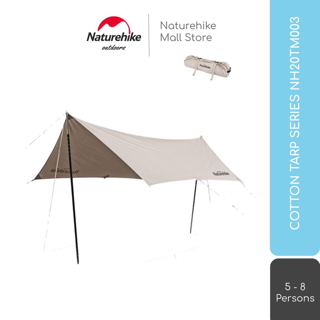 COTTON TARP SERIES NATUREHIKE NH20TM003 FLYSHEET SHELTER TENDA CAMPING