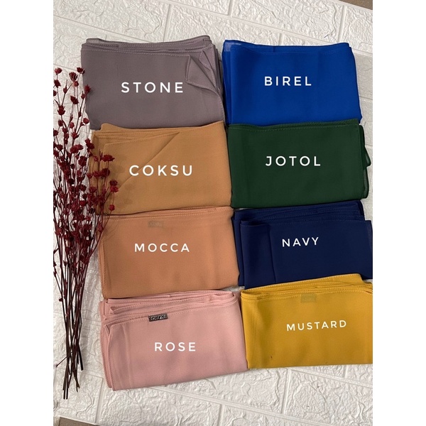 JILBAB KERUDUNG PASHMINA CERUTY BABYDOLL PANJANG 180
