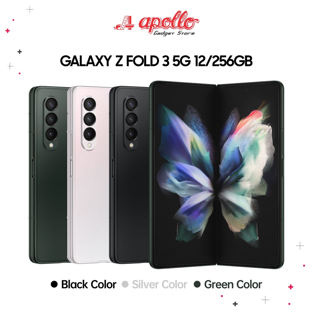 Jual Samsung Galaxy Z Fold 3 5G 12/256GB Garansi Resmi SEIN Indonesia