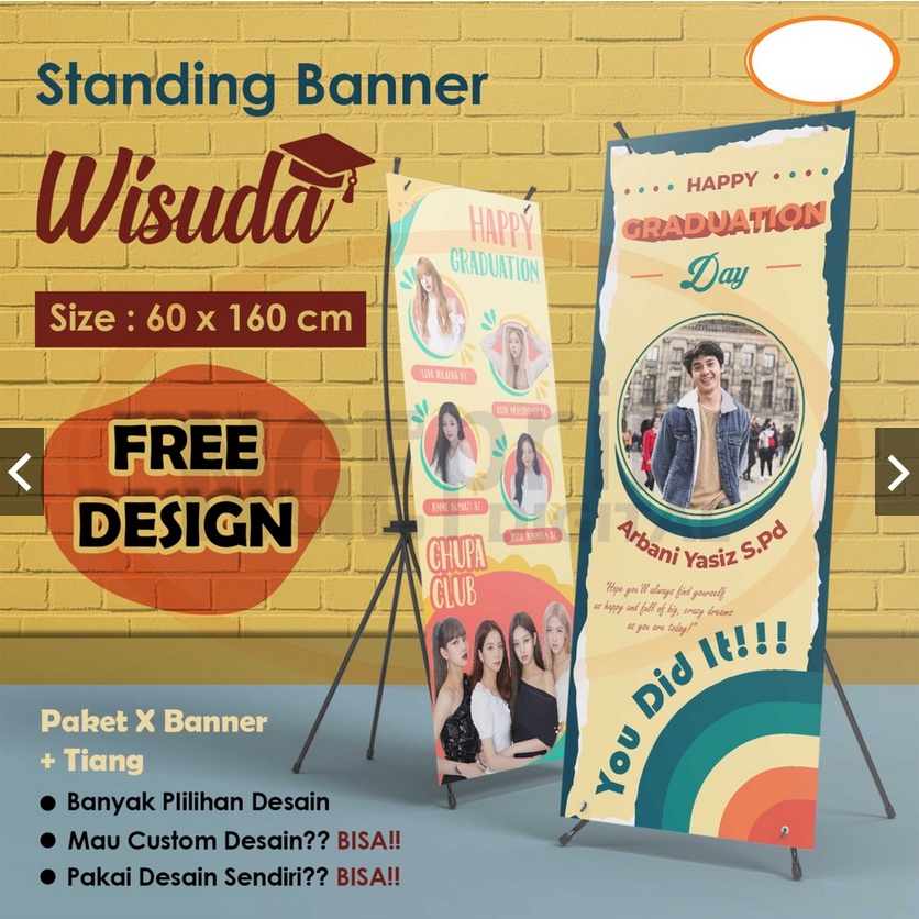 Jual Custom Banner Wisuda Desain Banner Wisuda Cetak 0415