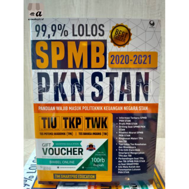 Buku Soal Pkn Stan 99 9 Lolos Spmb Pkn Stan 2020 2021 Shopee Indonesia