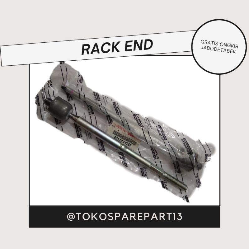 SPAREPART KAKI KAKI MOBIL TOYOTA RACK END RUSH