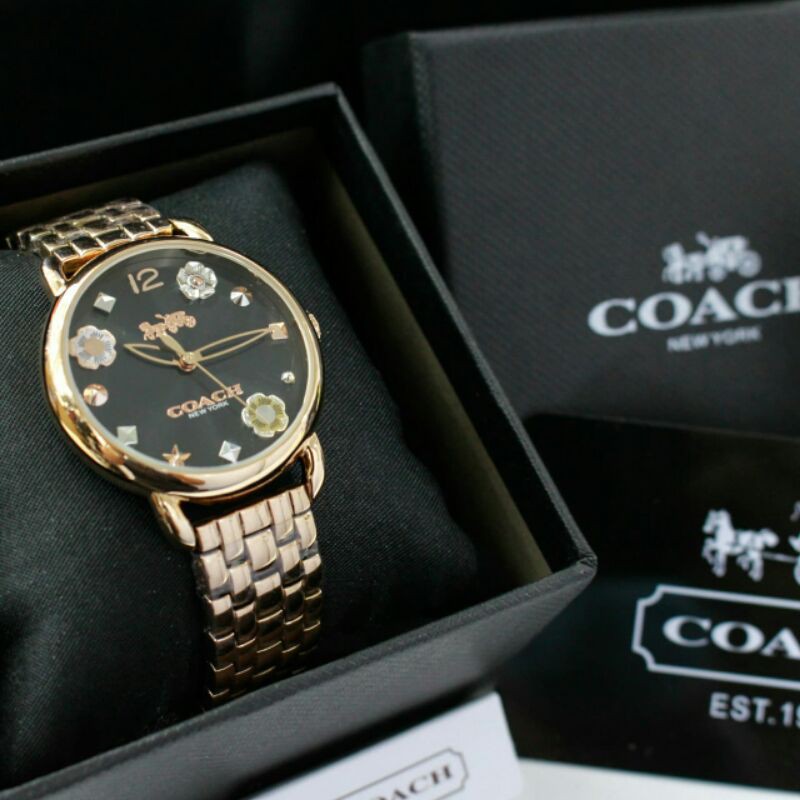 GARANSI jam tangan wanita COACH stell 35mm