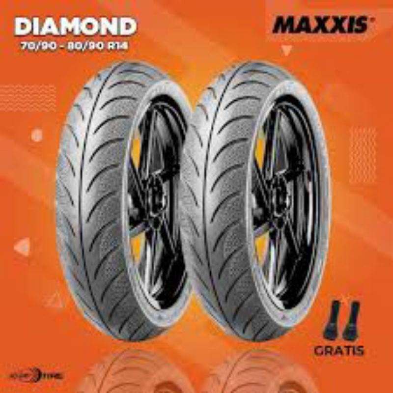 BAN MOTOR MAXXIS DIAMOND 70/90 80/90 90/90 80/80 90/80 100/80 R14