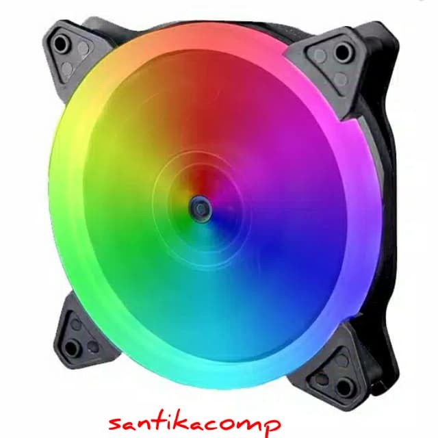 Fan Casing RGB 12cm NYK NEMESIS AURA RGB LED RING