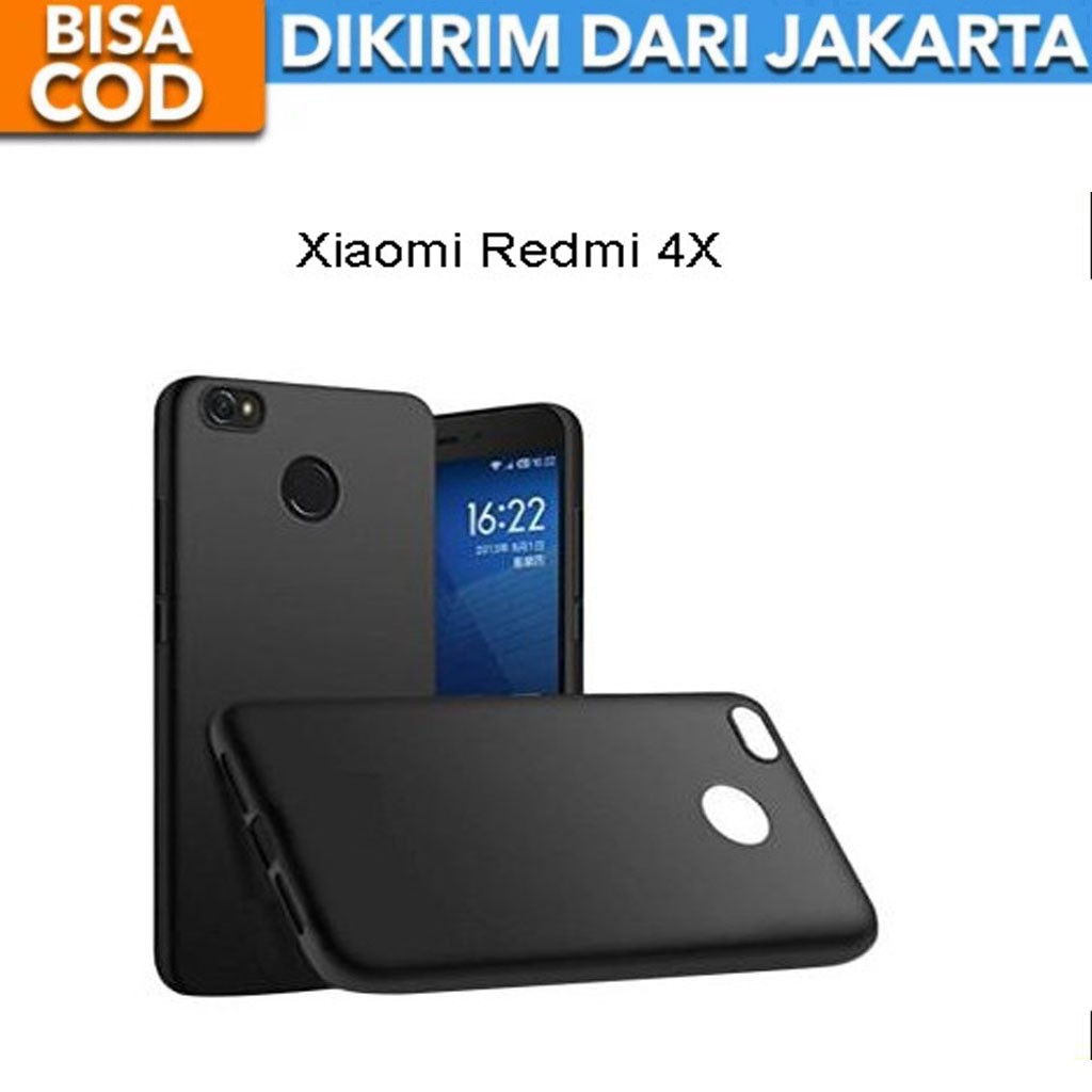 SoftCase Black Matte for Xiaomi Redmi 4X