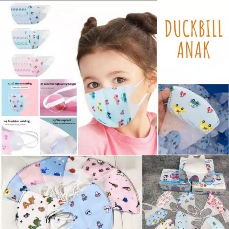 Masker Duckbill Anak isi 50