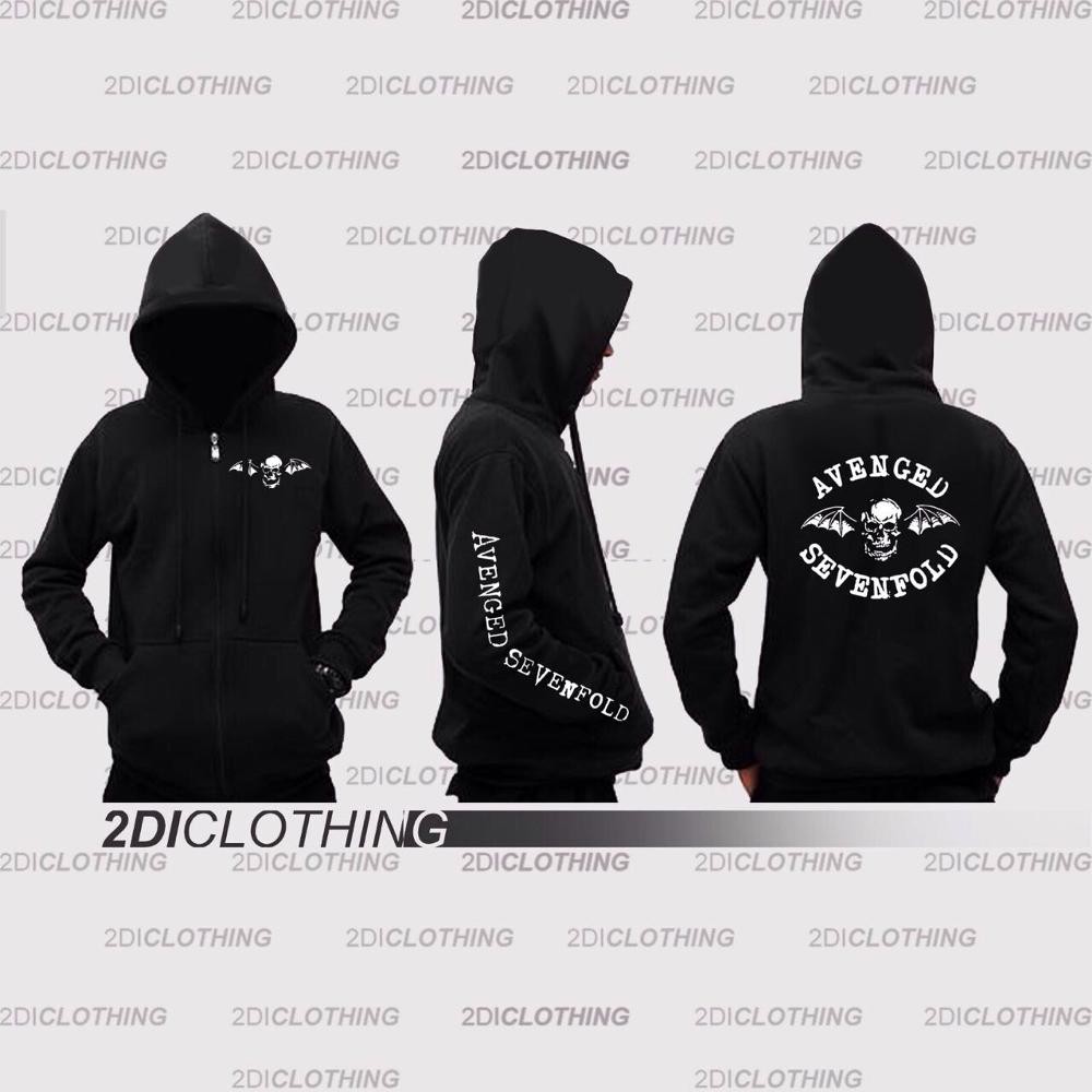Promo Jaket Avenged Sevenfold   Jaket Zipper Avenged Sevenfold Limited