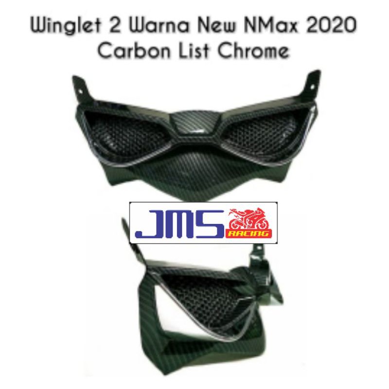 winglet carbon karbon yamaha nmax new 2020 nemo pnp