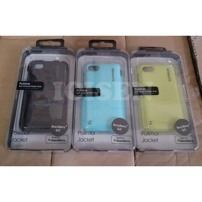 DISKON Capdase Case Polimor Jacket Blackberry Q5 ( BB Q5 ) Original