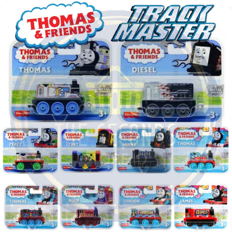 Terlengkap! Thomas &amp; Friends TrackMaster Push Along Series (Tanpa Baterai) - Original Mattel Fisher-Price