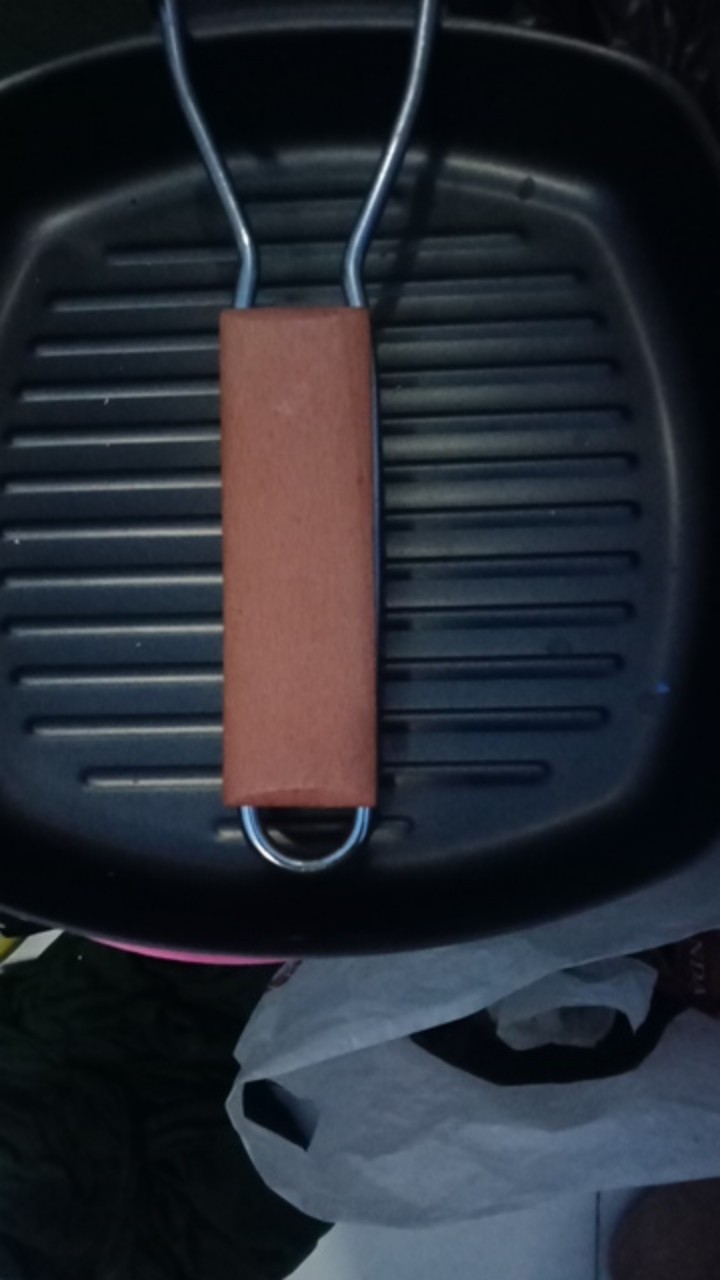 [free Buble ] Square Grill Pan 20 Cm