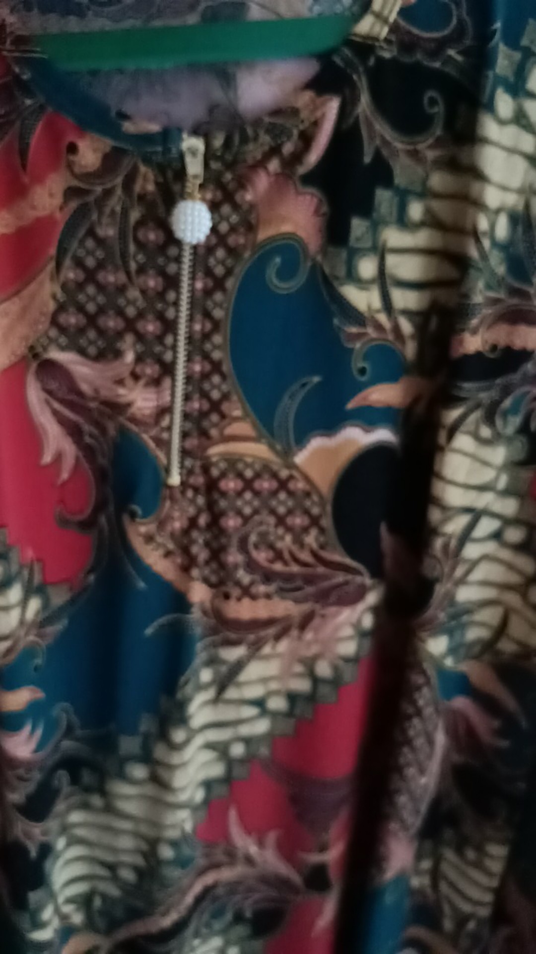 Tunik Jumbo Batik Spandex Korea Busui Ld120 / 4l Lemonskin 019-4113