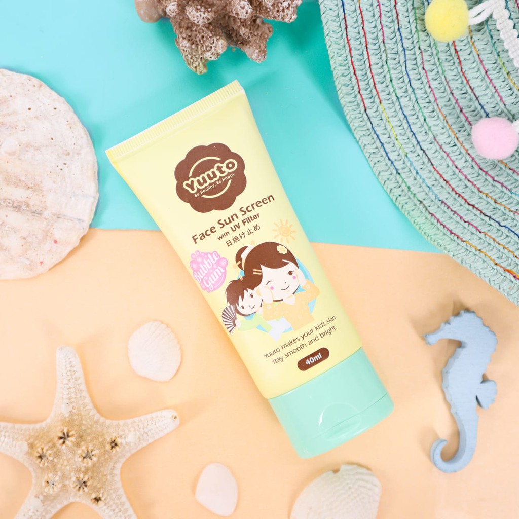 Perawatan Anti UV Anak Yuuto Care Face Sunscreen