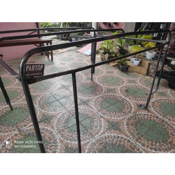 RANGKA PIPA KANVAS HARDTOP