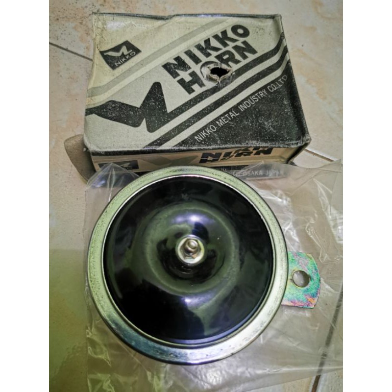 Klakson bel horn 6 volt Nikko Japan