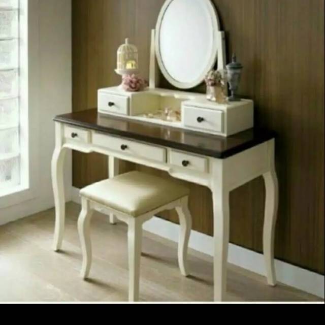 Meja rias Duco putih