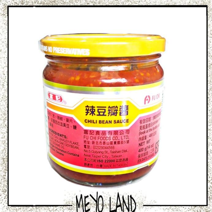 

CHILI BEAN SAUCE FU CHI 400 GRAM / DOUBANJIANG CHILI / CHILLI TOBANJAN