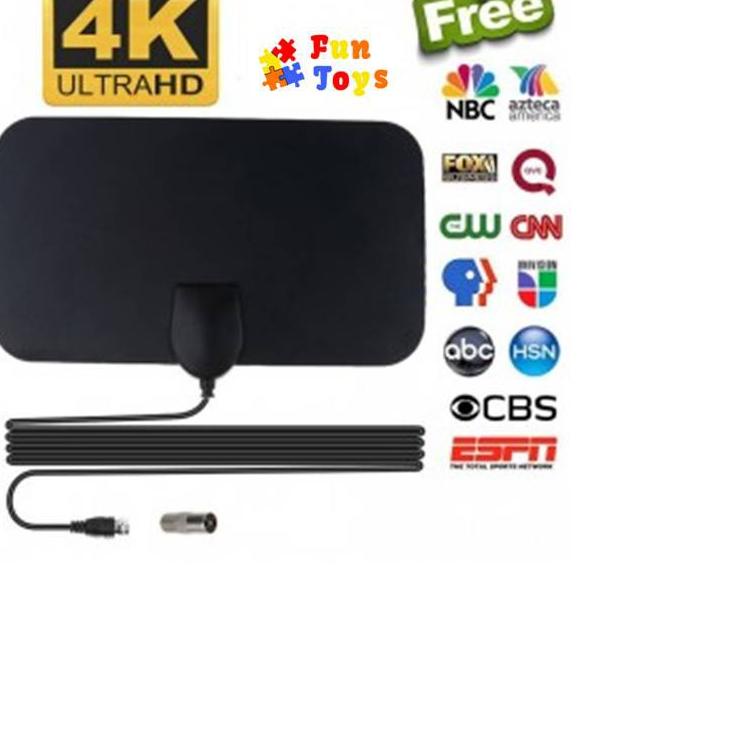 ℮ ANTENA TV INDOOR DIGITAL ORIGINAL TAFFWARE (TFL D-139) ☻