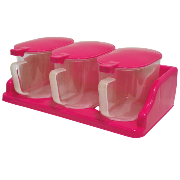 Inaka Set 3 Tempat Bumbu HW 3024