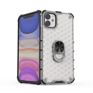 Ring Holder Honeycomb Armor Phone Case iPhone 12 Pro Max