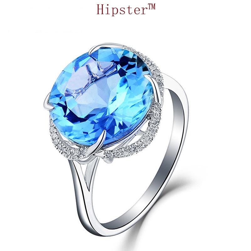 Blast hot sale fashion luxury set colored treasure ring