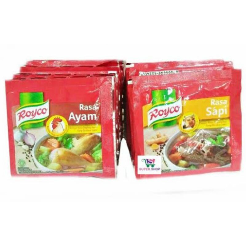 

Royco Ayam dan Sapi 1Renceng