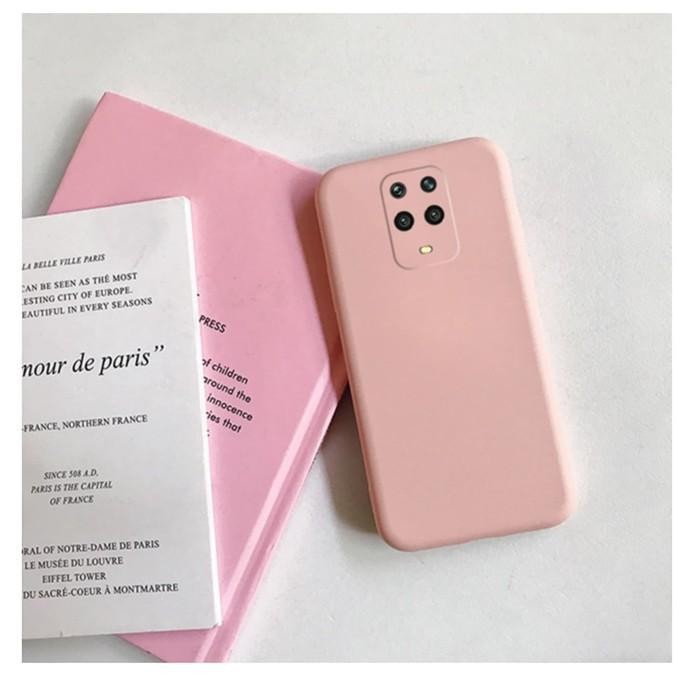 Soft Case Redmi Note 9 Redmi note 9 Pro Liquid Silikon Slim Skin Candy Macaron Bludru