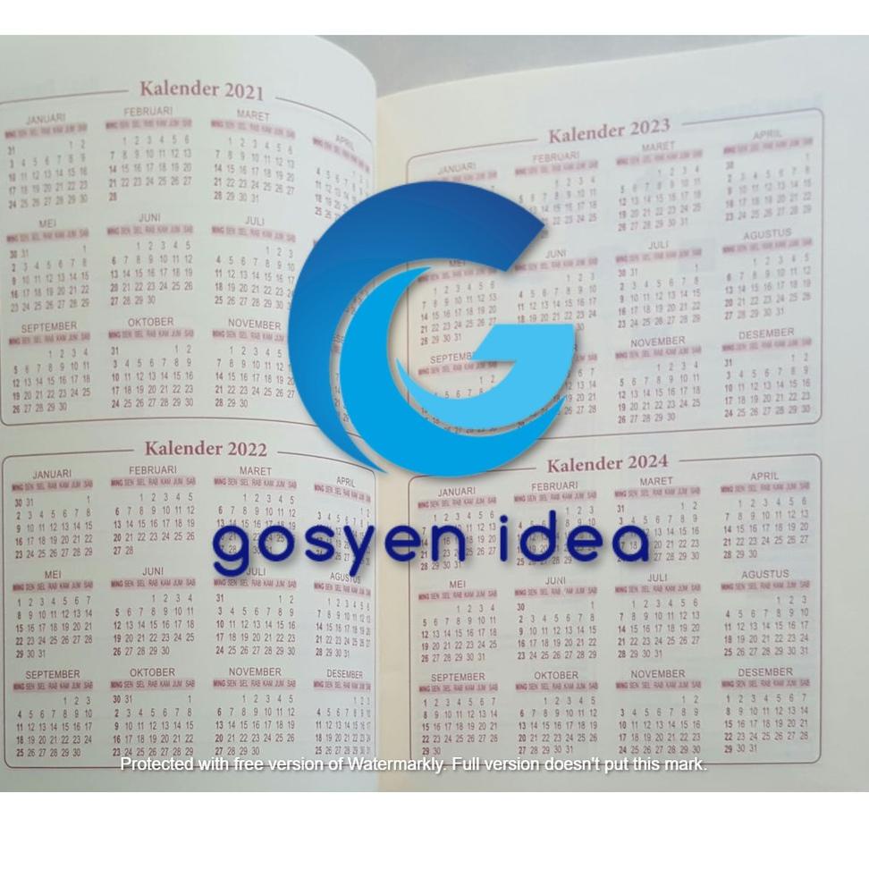 

[KODE PRODUK KZ6SD9544] Buku Agenda Kerja 2021 Aneka Warna Cover