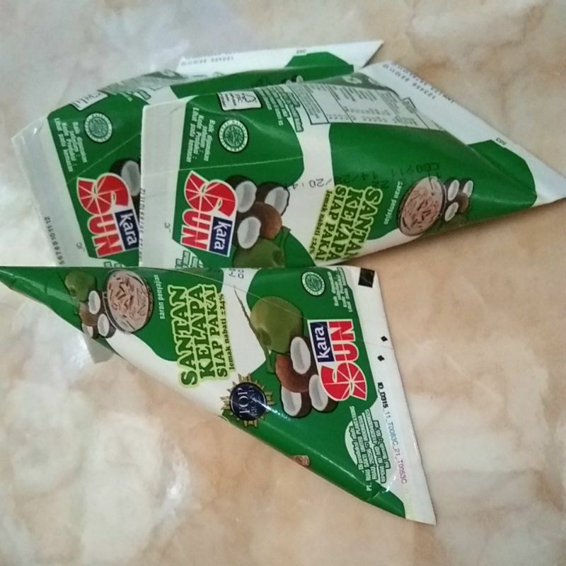 

Kara Santan 65ml x 3pc