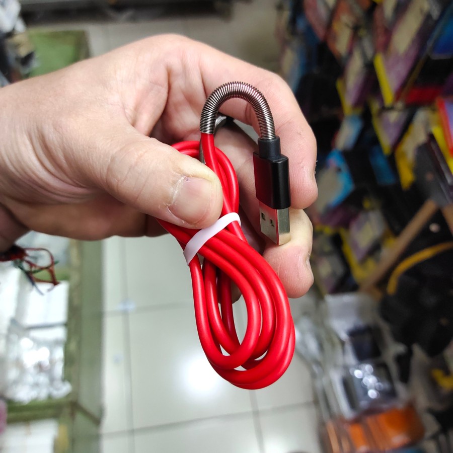 kabel data HK CA-D15 micro usb dan type c (lebar) Universal kabel charger android