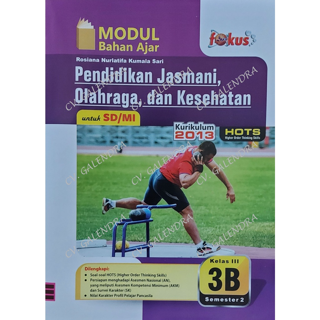 Lks Fokus PJOK SD/MI Kelas 3 Semester 2