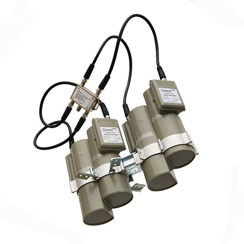 LNB Venus Parabola Kembar 4 C Band Mesh-788 untuk 1 Receiver